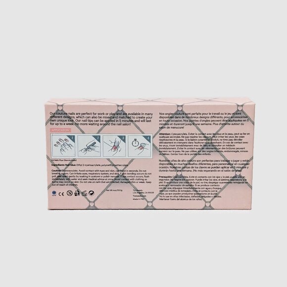 Tip Beauty Clone Fake Nails Collections 24 Pack Nail Glue Kit Coffin Matte Tan - Picture 2 of 2